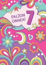 [47P20251] 1-os vuosikortti 7v tyttö