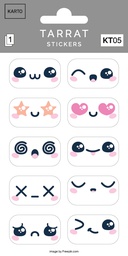 [351344] Paper sticker KT05