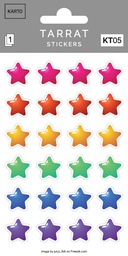 [351346] Paper sticker KT05 stars