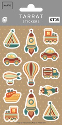 [351347] Paper sticker KT05 toys