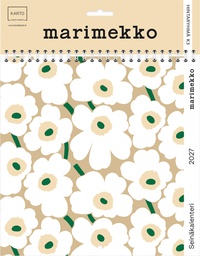 [315906] Seinäkalenteri 2027 Marimekko 22x22 cm