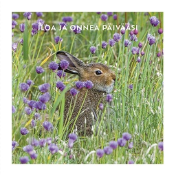 [51P0006] 2-os neliökortti Luonto 14,5x14,5 cm