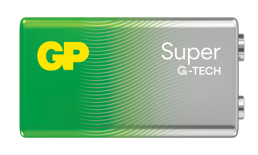 GP ALKALINE 9V 1604 SUPER  G-TECH 1P