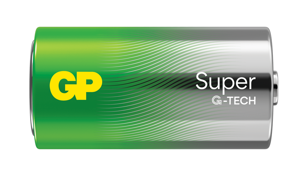 GP ALKALINE C LR14 SUPER G-TECH 2P