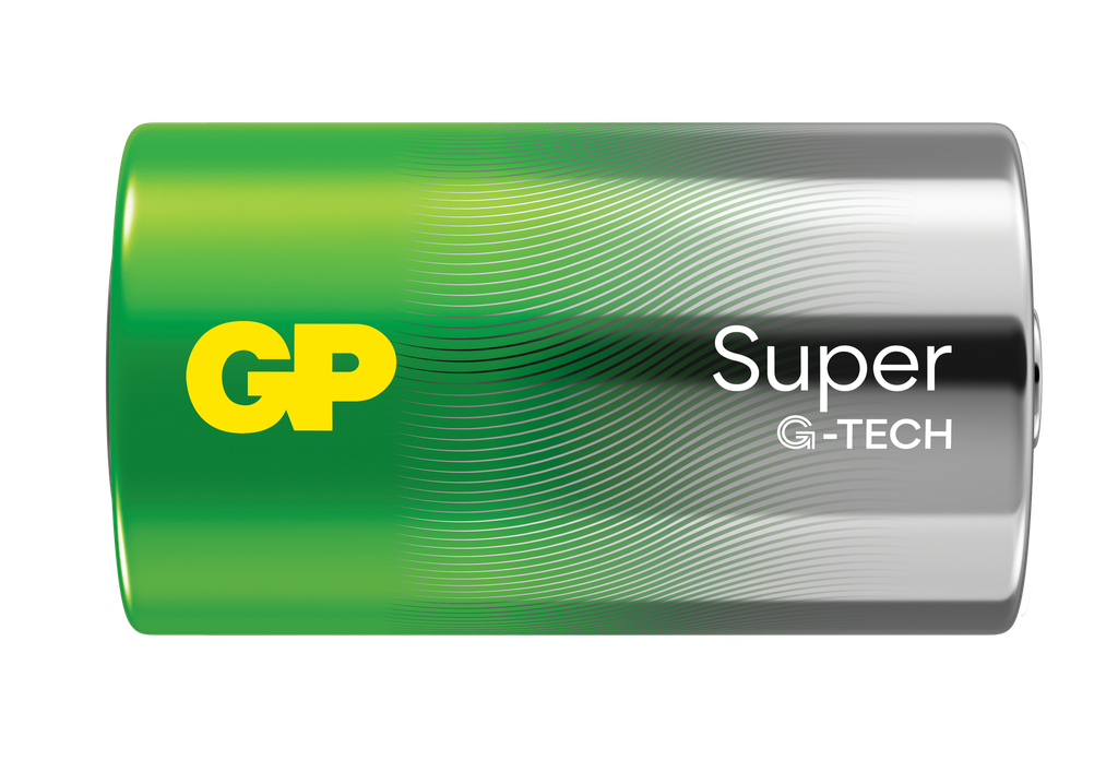 GP ALKALINE D LR20 SUPER  G-TECH 2P