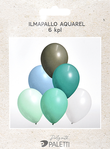 Ilmapallo AQUAREL 6kpl