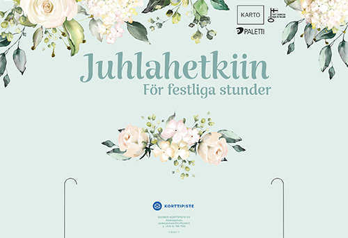 Telineopaste Juhlahetkiin-Festliga stunder 55 tai 39 cm