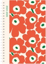 [315845] Koulukalenteri 24-25 Marimekko Unikko oranssi