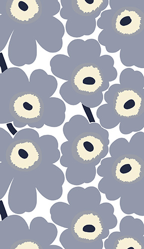 2-os Marimekko Unikko harmaa