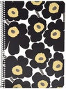 [12129] Kierrevihko A5/40L Marimekko Unikko musta