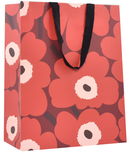 Lahjakassi L/F Marimekko Unikko punainen