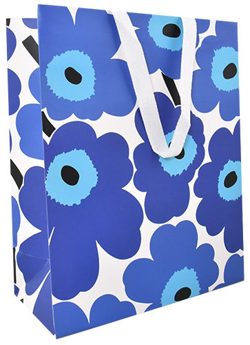 Lahjakassi L/F Marimekko Unikko sininen