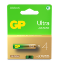 GP ALKALINE AAA LR03 ULTRA G-TECH 4P