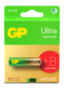 GP ALKALINE AA LR6 ULTRA G-TECH 8P