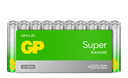 GP ALKALINE AAA LR03 SUPER G-TECH 20P