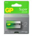 GP ALKALINE D LR20 SUPER  G-TECH 2P