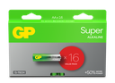 GP ALKALINE AA LR6 SUPER G-TECH 16P