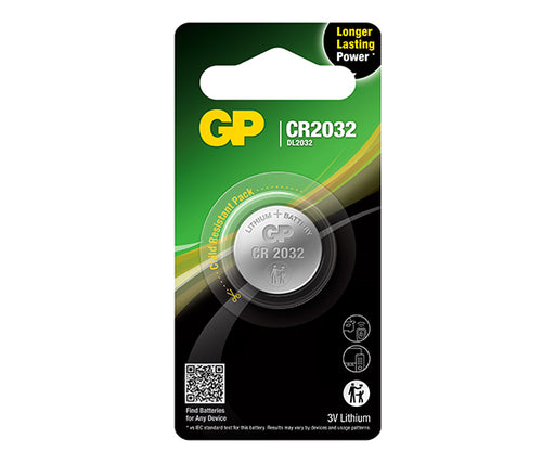 GP LITHIUM NAPPIPARISTO CR 2032-C1 1P