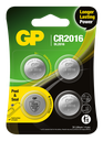 GP LITHIUM NAPPIPARISTO CR2016-7U4 Safety seal 4P