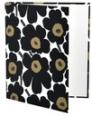 [40219] Rengaskansio 4 cm Marimekko Unikko musta