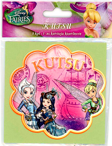 1-os Disney kutsu Keijut 8kpl