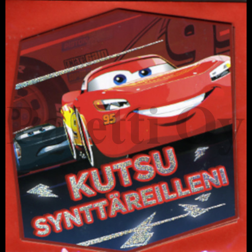 1-os kutsu Disney Cars 8 kpl