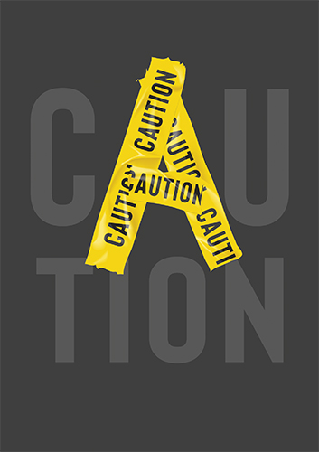 Vihko A5 Caution