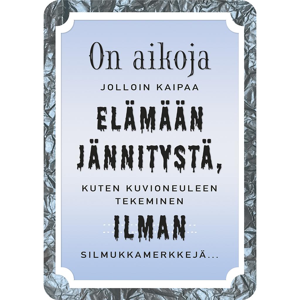 1-os hupikortti Sillä silmukka