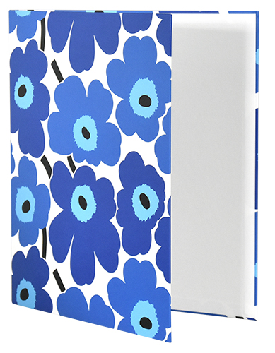 Rengaskansio 4 cm Marimekko Unikko sininen