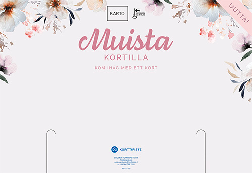 Opaste 55 tai 39cm Muista kortilla