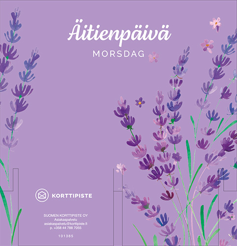 2-lok riviopaste Äitienpäivä Morsdag