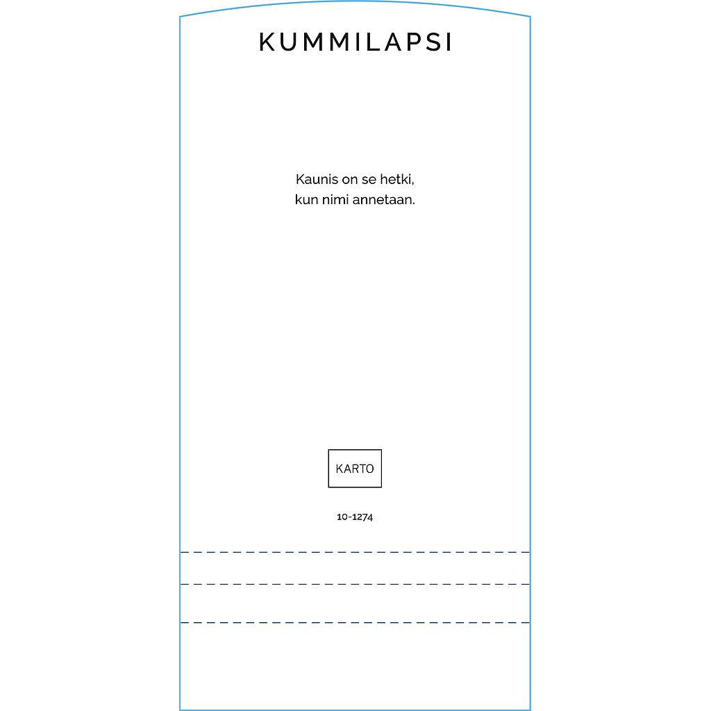 1-lok riviopaste Kummilapsi