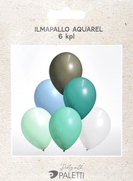 [59868] Ilmapallo AQUAREL 6kpl