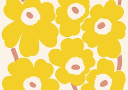 [2725325] 1-os Marimekko Unikko keltainen