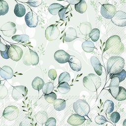 [L1036829] EUCALYPTUS ALLOVER light green 33cm