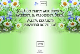 [105433] Opaste 55-39cm Karto Kesä suomi-ruotsi