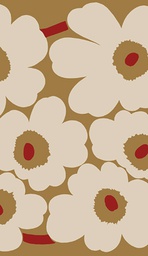 [4904220] 2-os Marimekko Unikko beige-pun