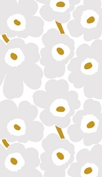 [4903422] 2-os Marimekko Unikko harmaa kulta