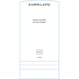 [101274] 1-lok riviopaste Kummilapsi