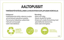 [10966] Aaltopussien opaste 210x130mm